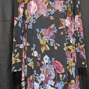 Floral Long Sleeve Dress